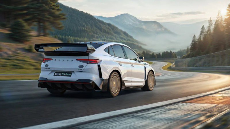 Электрокроссовер Skoda Enyaq получил гоночную версию RS Race 3