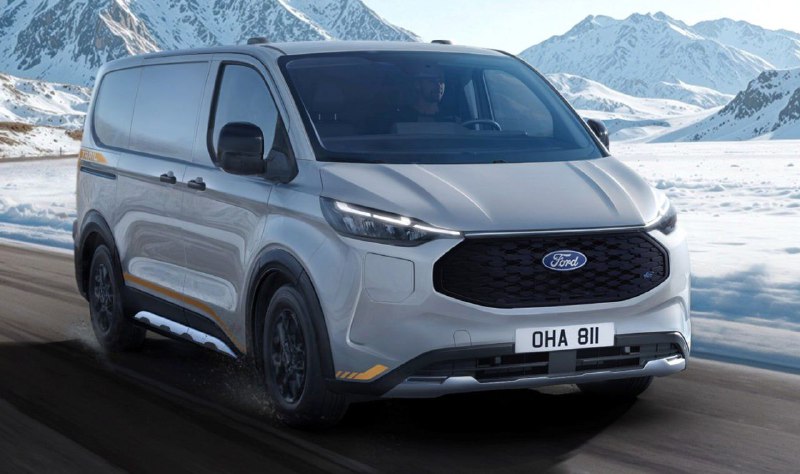 Обновленный Ford E-Transit Custom получил полный привод 6