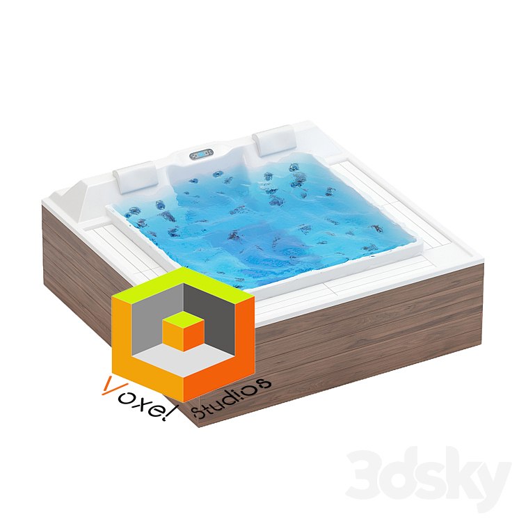 Voxel studios 3D Object: #آبجکت_جکوزیآبجکت جکوزی مدرن Pro3dsky به همراه متریال ها.آیدی:@Voxel3DVray