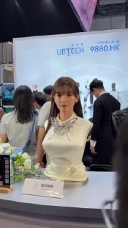A glimpse of the hyper-realistic humanoid robots at the 2026 World Robot ConferenceScience and facts💡