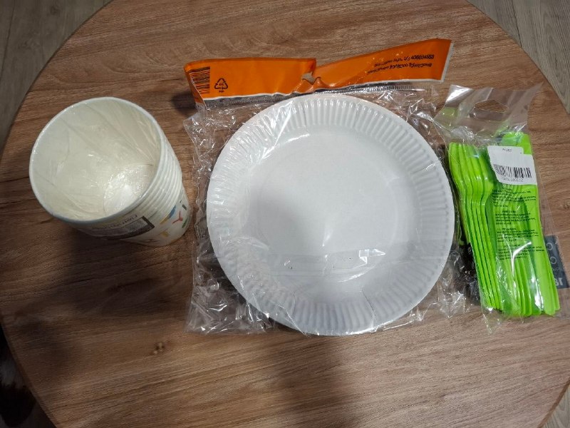 🔹Набор одноразовой посуды: — фото 1