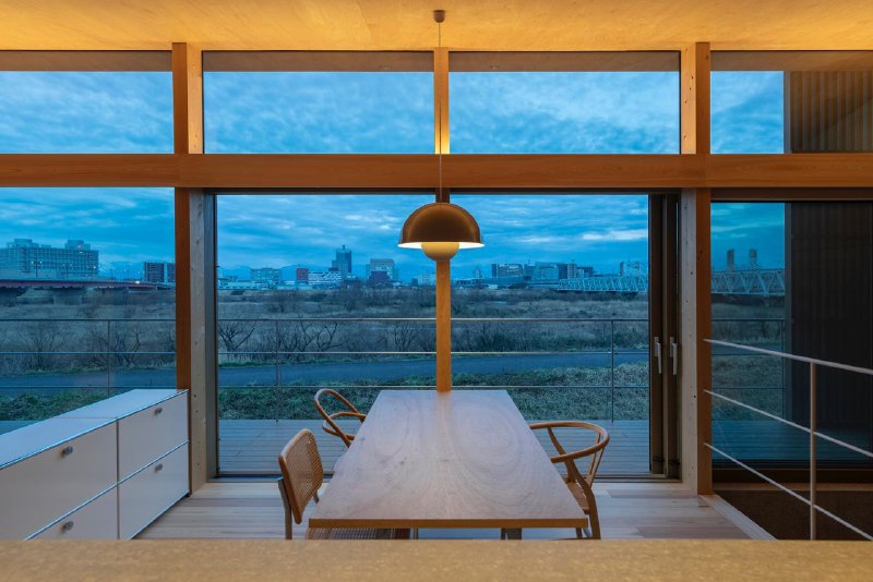 Дом, создающий вид studioSHUWARI Inc. Япония Площадь 113 м Год 2025 - изображение 7 - дом, создающий, вид