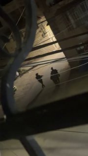 חלק מכוחות הכיבוש מסתערים על שכונת אלזהראא בעיר ג'נין