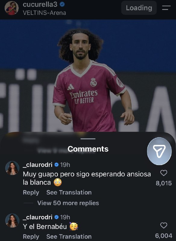 REAL MADRID PAGE: همسر کوکوریا در اینستاگرام: «خیلی خوشتیپ شدی، ولی من هنوز بیصبرانه منتظر اون لباس سفیدم؛ و البته برنابئو.»🏳 @RealMadrid