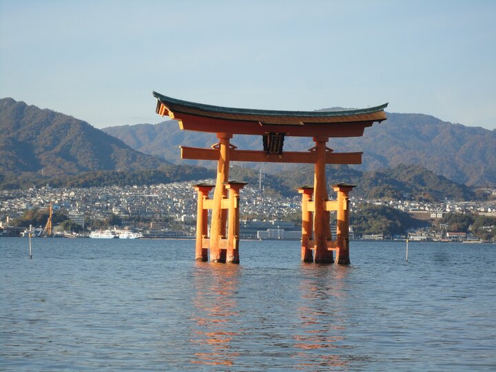 日本三景之一的宮島