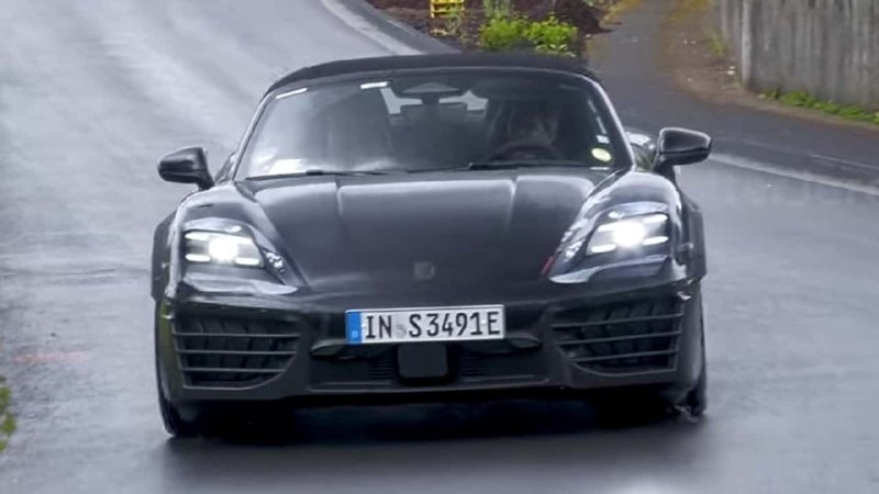 "Только что понял: будущий электрический Porsche Boxster — это не Porsche в