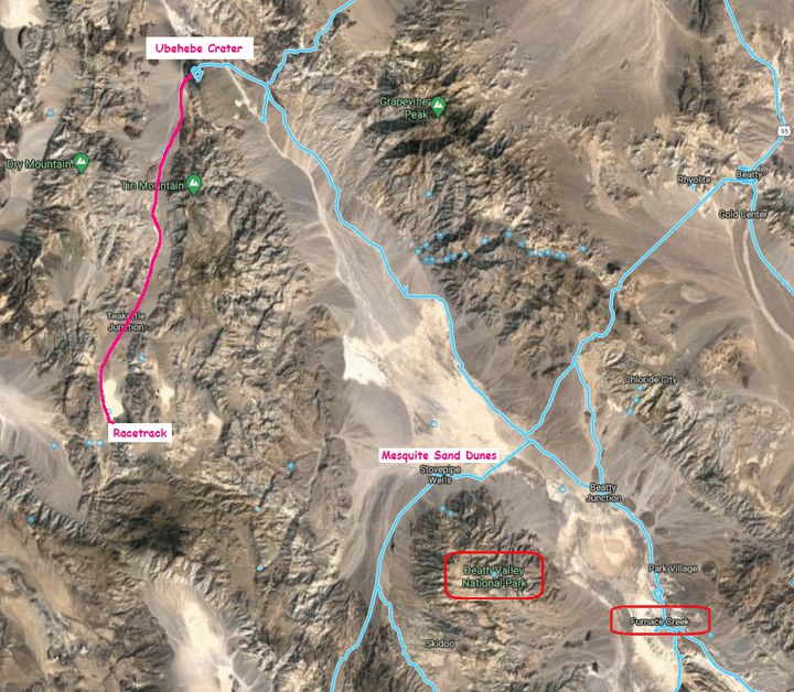 秋末游美國死谷國家公園