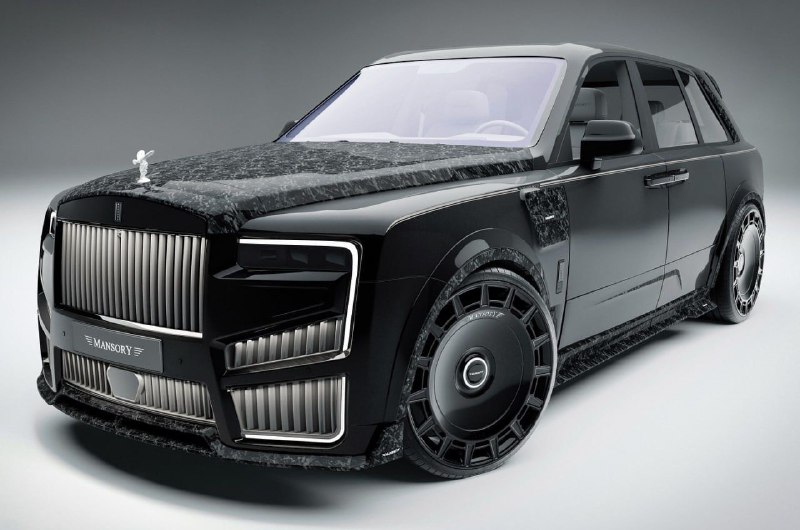 Безумный тюнинг Rolls-Royce Cullinan от Mansory