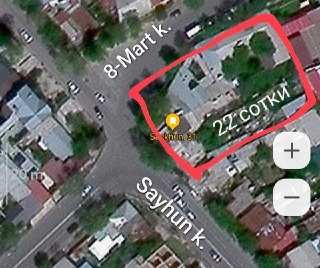 СРОЧНО! Участок 22 сотки в Миробадском районе, угловой, 1я линия