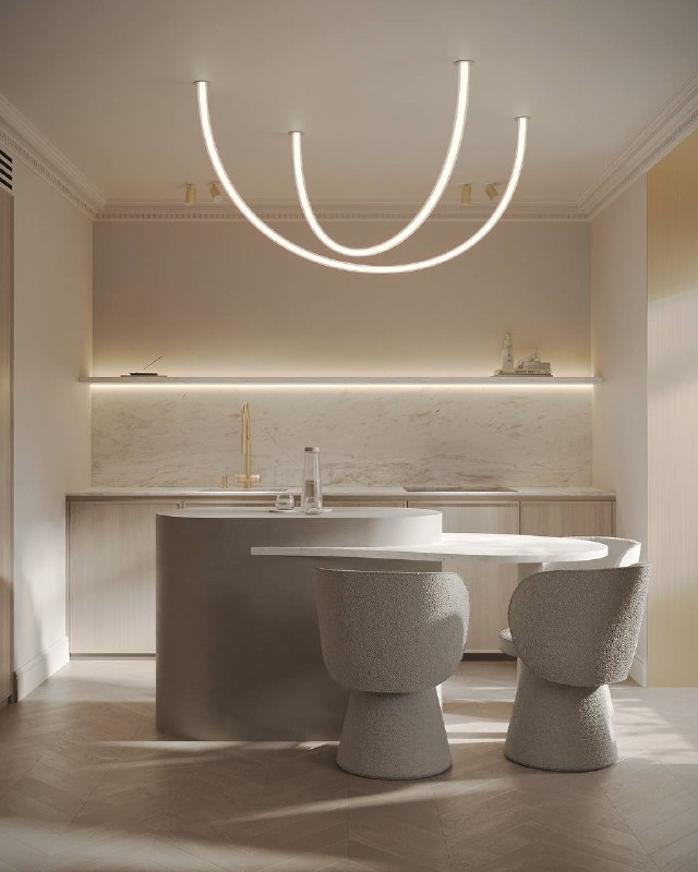 Бежевый интерьер это скучно . Наверное, это один из самых частых мифов, которые мы слышим. На визуализациях проекта интерьер действительно выглядит... - изображение 1 - интерьер, это, которые