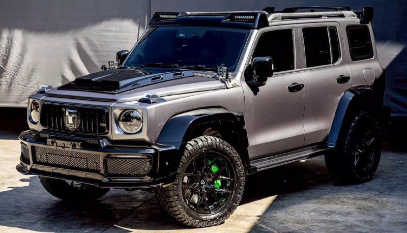 В Таиланде Tank 300 переделали в G-Class BrabusПроект реализовало ателье Shana E