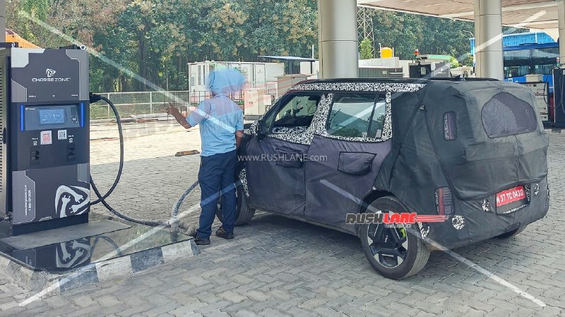 🚗⚡ Вчера, в период скромного тестирования, нашлись первые изображения новой Kia