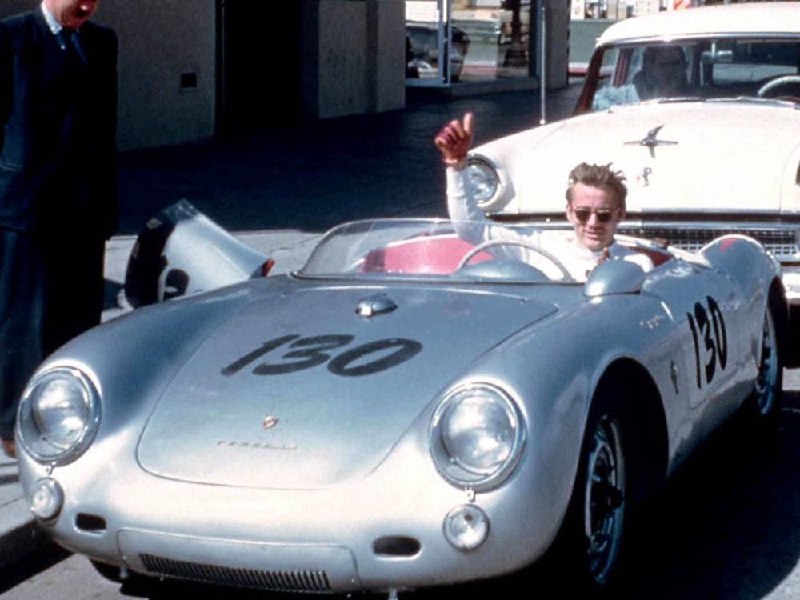 Porsche 550 Spyder американского актёра Джеймса Ди...