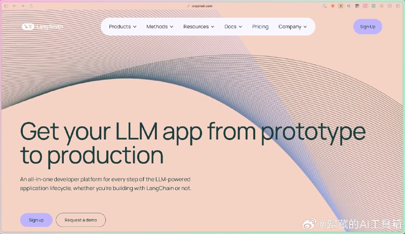 LangChain 的 LLM 应用开发平台LangSmith正式开放给了所有人使用，同时宣布获得了Sequoia 领投的 A 轮融资