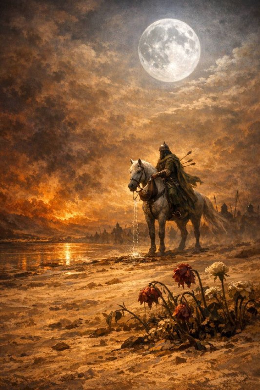 سید احمد میرزاده: 🌕 ماهگُلها همه خستهگُلها همه تشنهاطرافشان دشمناطرافشان دشنهصحرا پر از آتشصحرا پر از دود استپس کو عمو عبّاس؟نزدیکِ آن ر