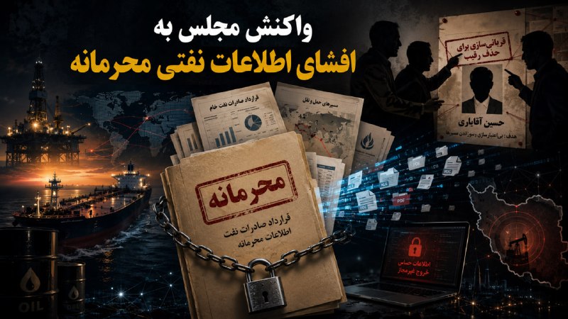 سربازان گمنام: واکنش کمیسیون انرژی مجلس به افشای اطلاعات نفتی توسط تراستیهانایب رئیس کمیسیون انرژی:رقابت تجاری یا اختلاف مالی میان ترا