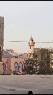 ריסוק מסגד בשבי התקיפה האווירית בעזה.