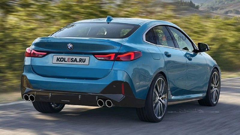 Рендер BMW 2 Series Gran Coupe 2025 2