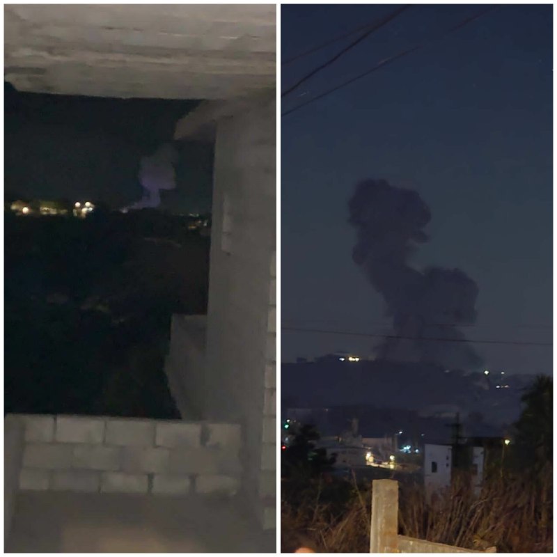 דחוף: מטוסי הכיבוש שיגרו פשיטות על ערים ואזורים בדרום לבנון: