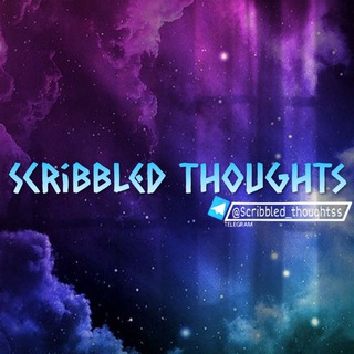 ꜱᴄʀɪʙʙʟᴇᴅ ᴛʜᴏᴜɢʜᴛꜱ 💭 Telegram Group Link