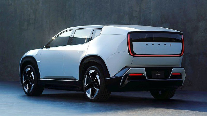 Honda сделала публичный показ электрокроссовера 0 SUV 6