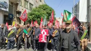 🎦 צעדת ניצולי ארבאין של חוסייני בעיר ירושלים עם המסר של המשך דרכם של סייד אל-נפגעים (שמ"ר)