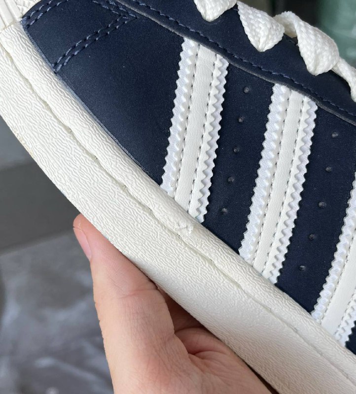 Adidas Adidas Superstar 50/50 Black/Navy Blue, фото 4