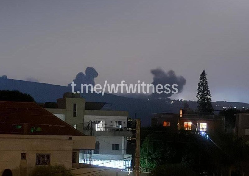 ️🇱🇧🇮🇱 אלמנאר: שני פיצוצים נצפו בין העיירות אל מנצורי ומג'דל זון, דרום לבנון, כתוצאה מפעילות ההריסה הישר…