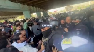 מתיחות בין כוחות הביטחון למפגינים