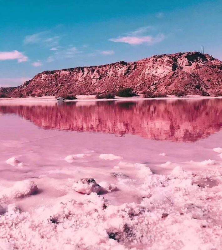 شبکه باران: 🧠 آیا می‌دانستید؟🌍سیستان و بلوچستان بهشتی، نگین زیبای ایران، دریاچه صورتی لیپار چابهار#دانستنی @tv_baran