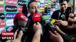Varzeshland: عبدی مالک خیبر: در 4 بازی گذشته بدشانسی داشتیم/صفرزاده اواخر نقل و انتقالات از پرسپولیس پیشنهاد داشت که مخالفت کردیم/ پر