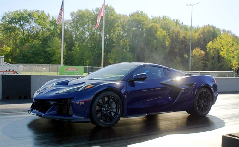 Chevrolet Corvette ZR1X установил рекорд скорости в США