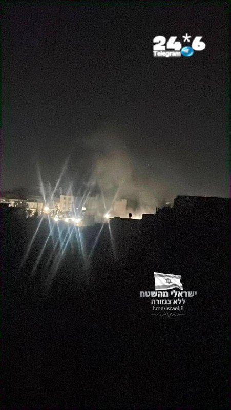 🇮🇱 צה"ל תקף יעד טרור בתל אל-הווא. חיל האוויר תקף לפני זמן קצר דירה ששימשה לפעילות טרור במרחב תל אל-הווא ש…