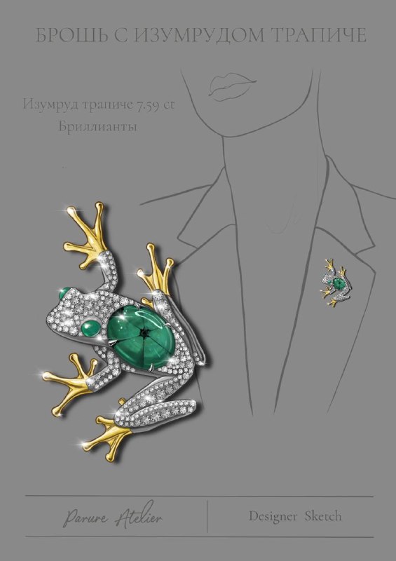 Иллюстрация к посту канала Parure Atelier