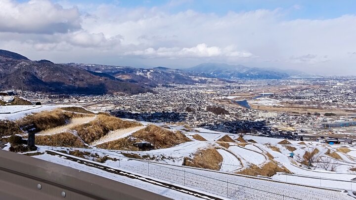 姨捨梯田/上越妙高/飯山賞雪記
