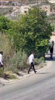 مستوطن يأمر جندياً إسرائيلياً باعتقال صحفيين في تل