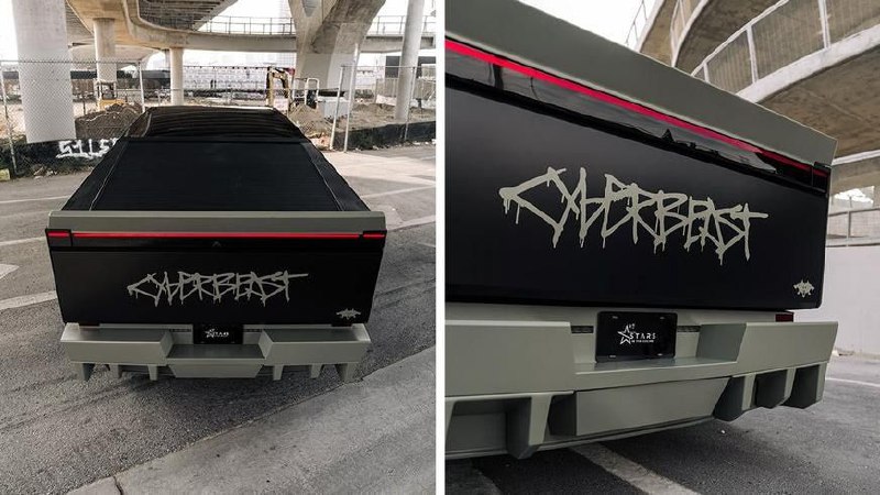 Tesla Cybertruck получил комплект обвеса от ателье Waido 4