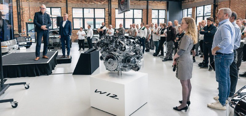 Bentley выпустила последний двигатель W12
