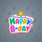 B-Day Candle #233