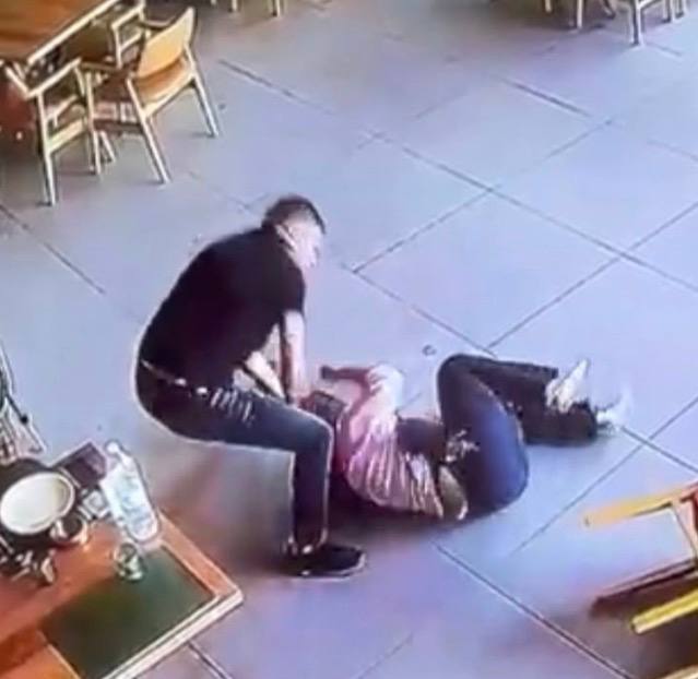 שטאוּרה: נעצר גבר שהכה את אשתו במסעדה בעקבות סרטון זעם