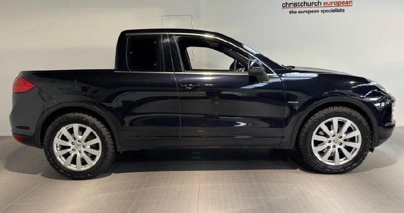 Porsche Cayenne превратили в уникальный пикап 1