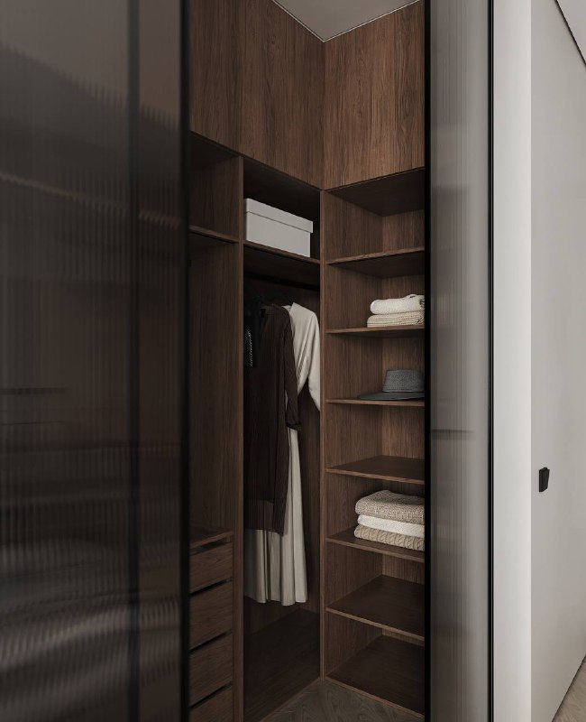 Стильная квартира в ЖК Большая семёрка. Выполнена в современном минимализме тёплые древесные фактуры, каменные поверхности и спокойная палитра созд... - изображение 7 - стильная, квартира, большая