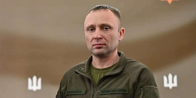 Ukraine's new Commander-in-Chief. Mykhailo Drapatyi.Full confidence. 🙏