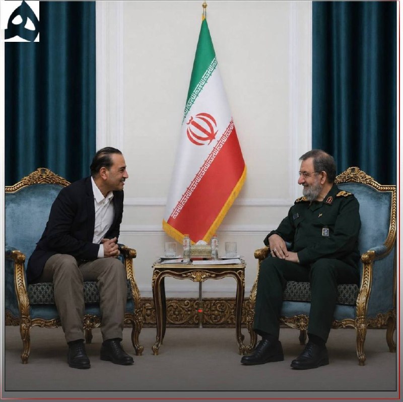 همشهری: 📷 محسن رضایی در دیدار با عاصم منیر: به آمریکا بی‌اعتمادیم و باید رفتارش را تغییر دهد@HamshahriNews