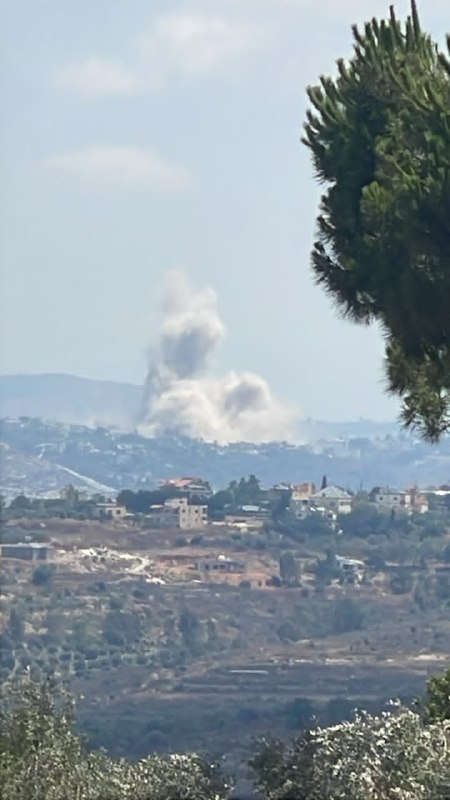 דחוף: כוחות הכיבוש מבצעים פיצוץ אלים בסביבת העיירה זאוטאר שבמזרח לבנון, דרומית ללבנון