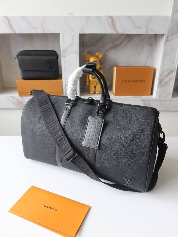 Louis Vuitton Louis Vuitton Keepall Bandoulière 50 Premium 1:1, фото 7