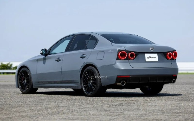 Новый Nissan Skyline показали на рендерах — легенда вернётся уже в 2027 году. 2