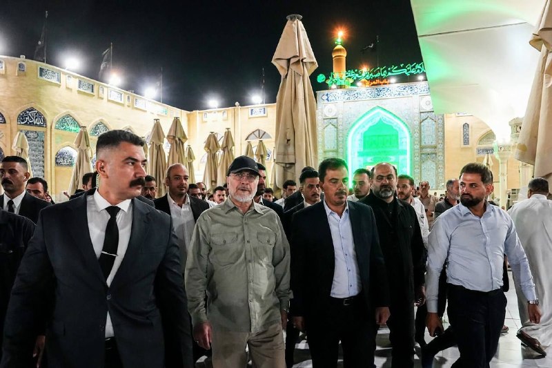 اخبار فوری مشهد و ایران: 🔶 محمدباقر قالیباف، رئیس مجلس شورای اسلامی بامداد پنج‌شنبه ۲۹ مرداد ماه ۱۴۰۵ در جریان سفر به کشور عراق، به زیارت حرمین ش