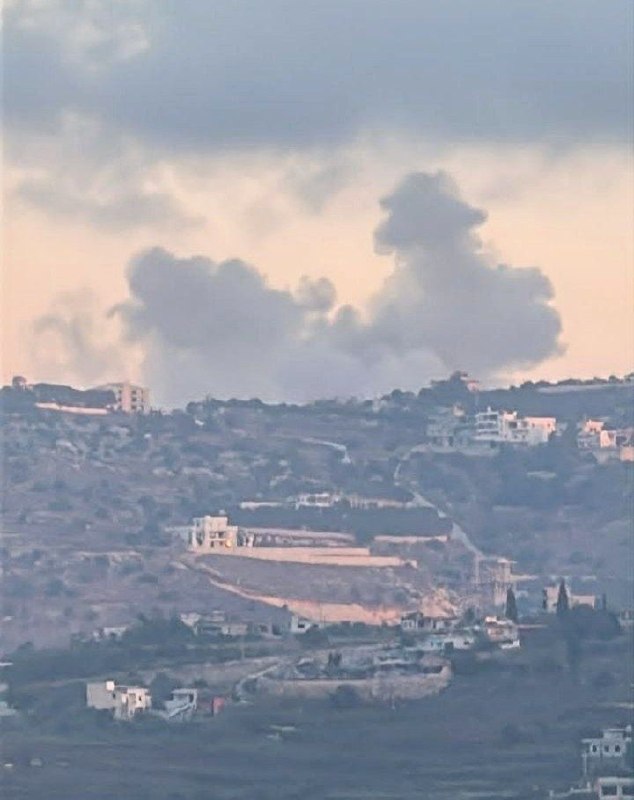 🔴 תקיפה אווירית של שבויים של צה"ל לעיירה אל-טירי בדרום לבנון