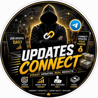 Telegram profile photo for 𝐔𝐏𝐃𝐀𝐓𝐄𝐒 𝐂𝐎𝐍𝐍𝐄𝐂𝐓
